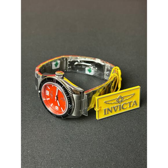 Invicta Pro Diver 38mm Red Watch / $199 Retail!! / Brand New main image 6